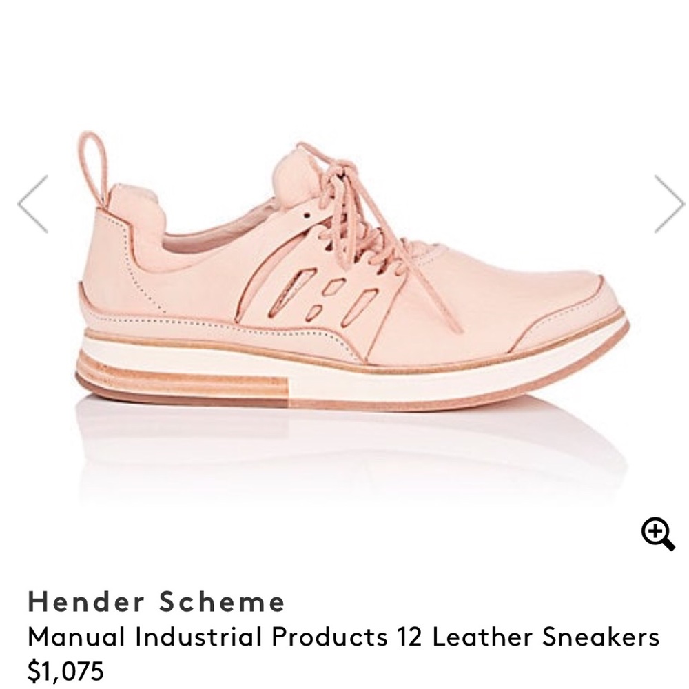Hender Scheme size 6 blush/natural color